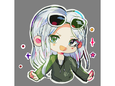 Lil drawing of my Roblox avatar ♥︎♥︎♥︎
