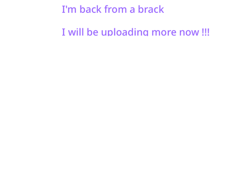 I’m back