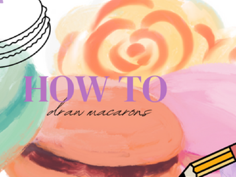How to Draw Macarons