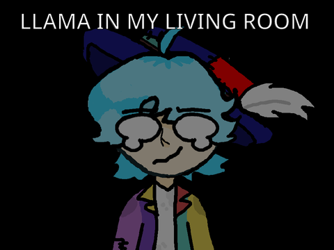 Llama In My Living Room || Meme Template remix