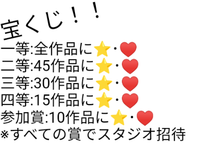 皆さんの進級･進学を記念した宝くじ！！(2023年4月)