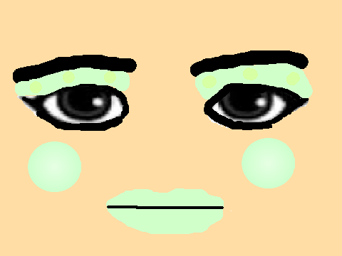  pastel makeup theme - pastel  green