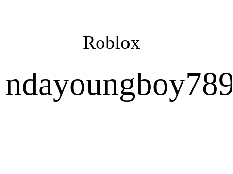 Roblox user