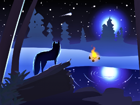 Night Sky Parallax
