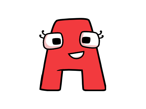 Alphabet lore But GREAT FRIENDLY Isntead of "FRIENDS"