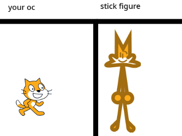 Add your oc and i will make it a stick figure / Add your oc, I'll make it a stick figure
