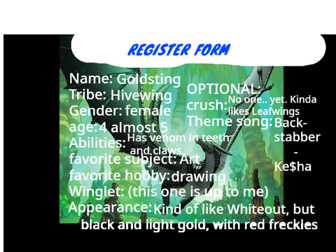 Wings of fire RP  remix