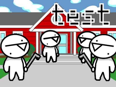 違和感なくね？ test…の途中（）