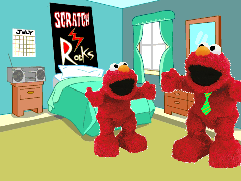 Elmo farts and gets grounded