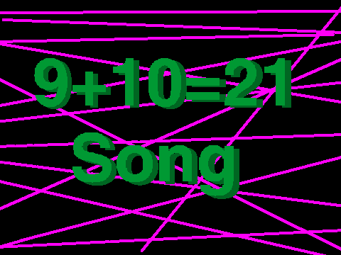 9+10=21 Song