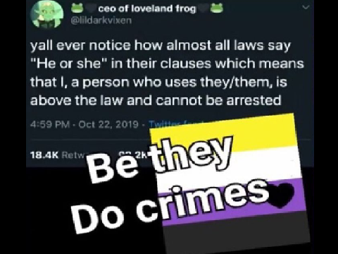 be they do crimes