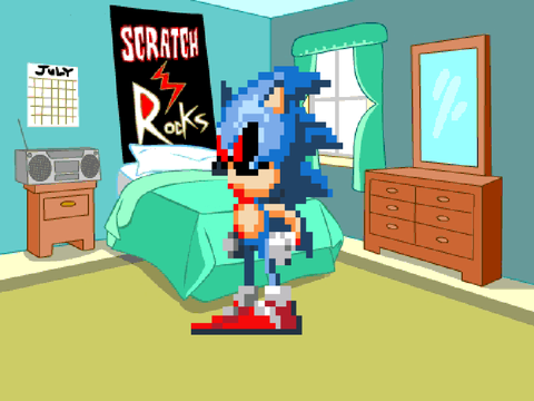 sonic exe kisses blaze the cat/and Gets Grounded