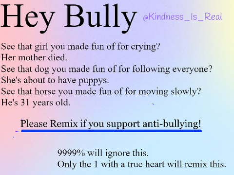 Stop Bullying! 