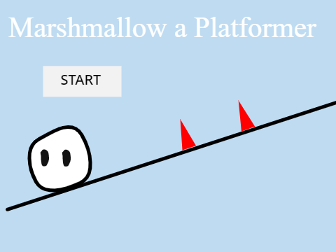 (5+hrs of hard work) A Platformer -Marshmallow 
