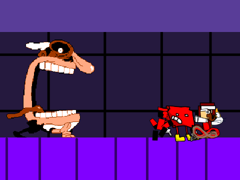 (AYS) Pizza Tower - Running From Fake Peppino Remastered  remix
