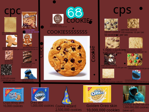 50+ followers contest! Cookie Clicker