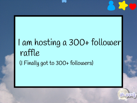  [Open] 300+ follower raffle contest