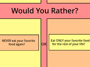 Would You Rather? (Q2)