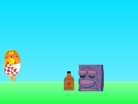 Add yourself fighting over a bottle of chocolate milk episode 5