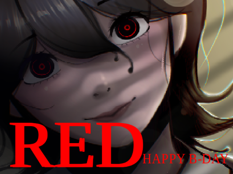 ✰ ✰  HAPPY BIRTHDAY CUHKA !! RED [ art ] ✰ ✰ 