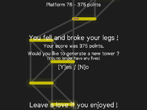 Infinite Tower ❖ Random Pen Platformer HARDCORE