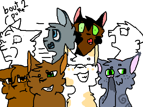 Add your warrior cat OC to the 'Class Photo'  remix remix remix