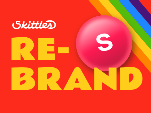 Skittles Rebrand