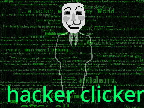 hacker clicker| #hacker #fun