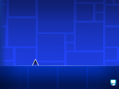 Geometry Dash but  your invisible
