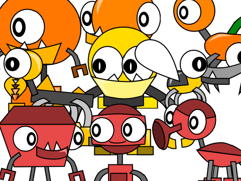 RockOnSock's Mixels but i Improved them