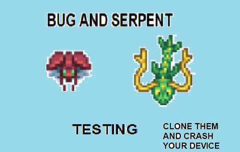 test for BUG and SERPENT