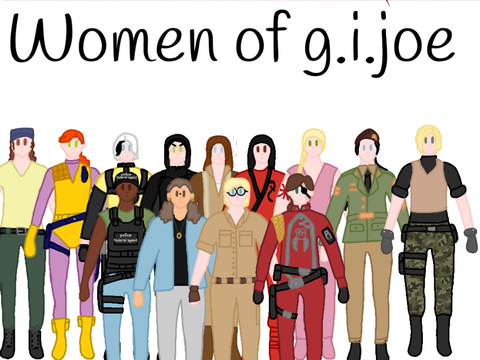 Happy woman's history mounth