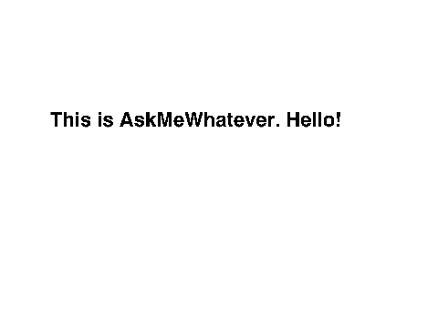 All about me