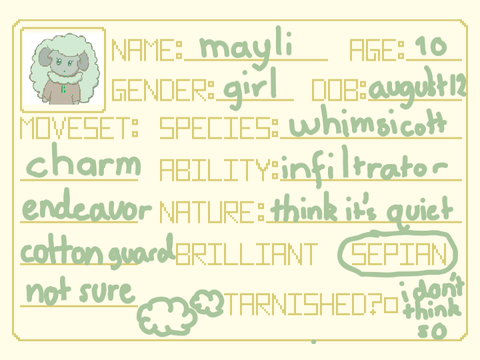 Mayli: An OC for the Shaded Way