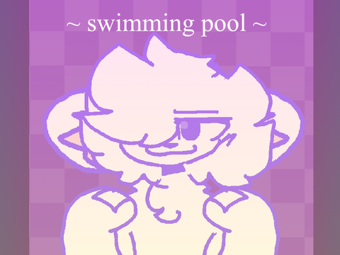 . swimming pool . template .