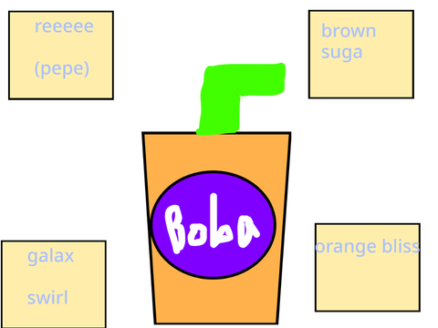 boba shop (opening day)