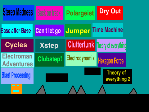 Geometry Dash Songs! REVERSE