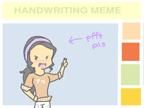 handwriting meme oops