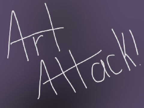 Art Attack on teddy-demon!