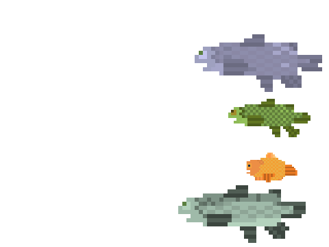 Fish sprites