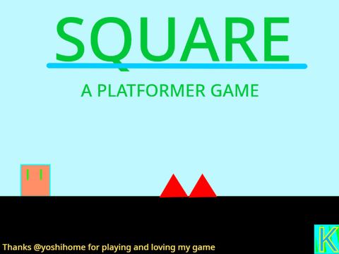 Square- A platformer game! #trending #games #all