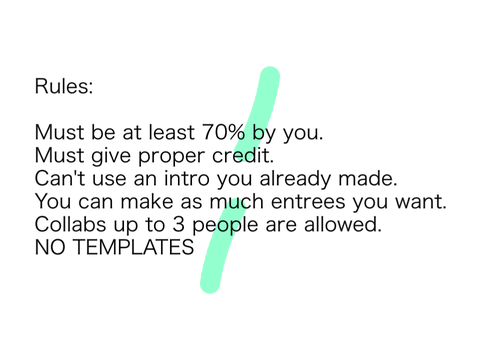 40+ PG’S 350+ INTRO CONTEST (Closed)