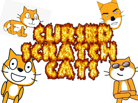 cursed scratch cats