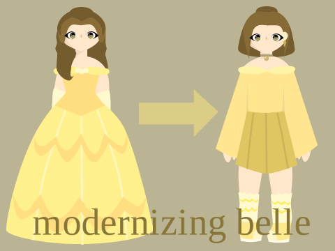 modernizing belle 