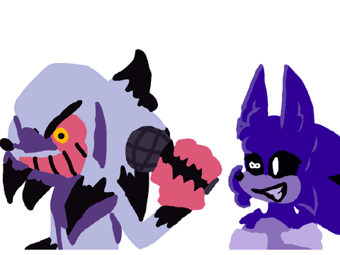 Majin´s duet with Chaotix