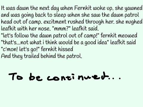 Fernkit and Leafkit-Chapter 2
