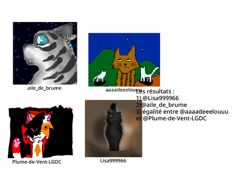 Résultat du concours