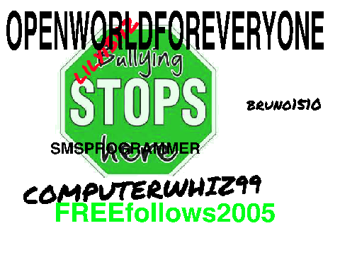 STAND UP TO BULLYING PETITION 5 PLS -IN remixSIGN remix