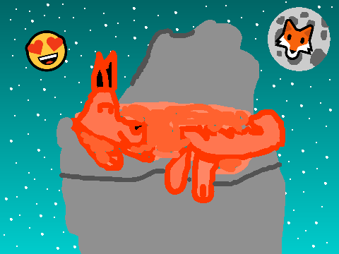 Sleeping fox :)