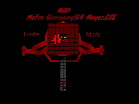Maroon Uncanny!64 Mayer.EXE Buttons D